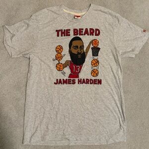 HOMAGE Light Gray NBA James Harden Graphic Tee